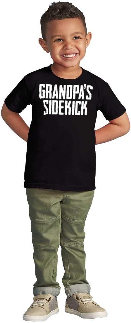 imageGrandpa Sidekick Cute Funny Grandkids Toddler Boy Girl T ShirtBlack