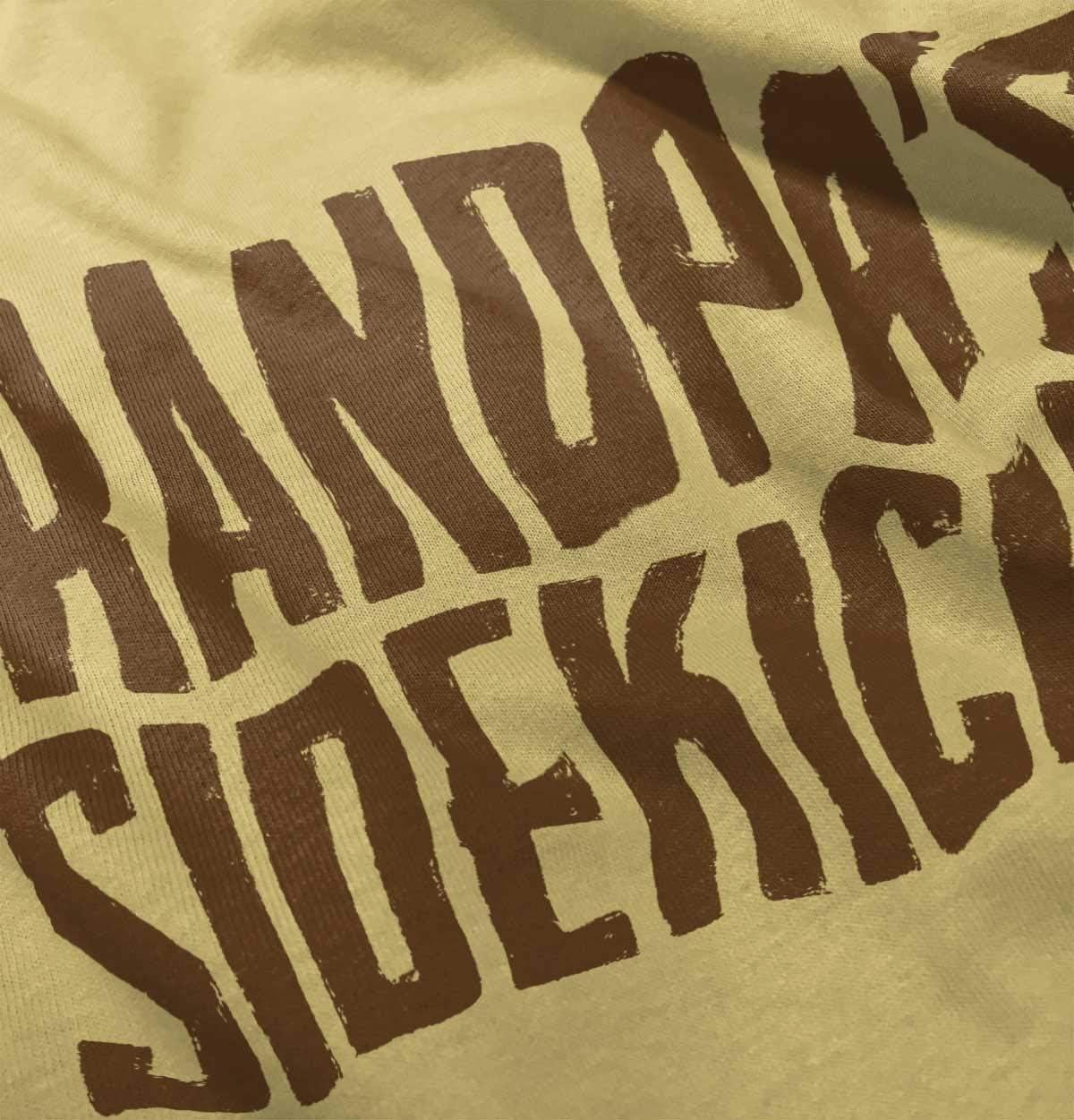imageGrandpa Sidekick Cute Funny Grandkids Toddler Boy Girl T ShirtButter