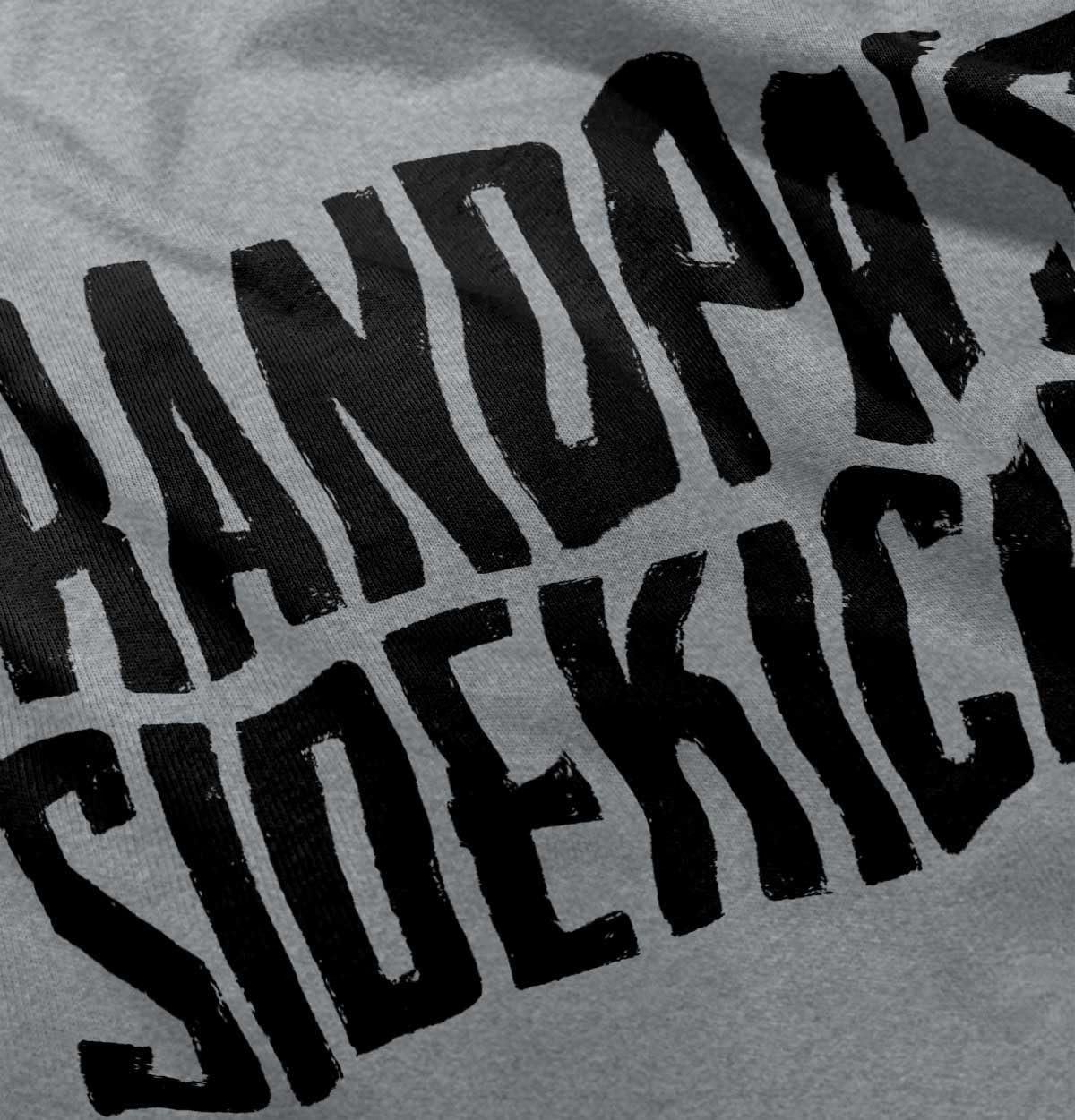 imageGrandpa Sidekick Cute Funny Grandkids Toddler Boy Girl T ShirtHeather