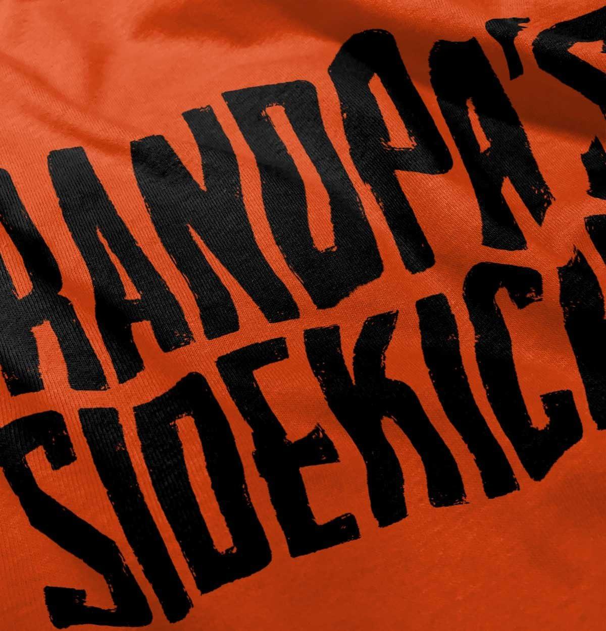 imageGrandpa Sidekick Cute Funny Grandkids Toddler Boy Girl T ShirtOrange
