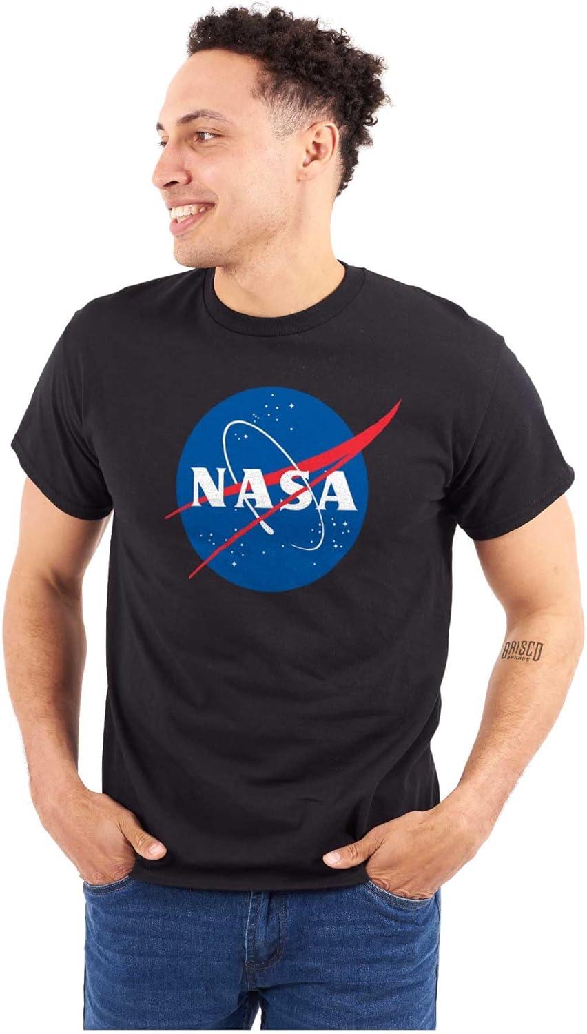 imageNASA Meatball Classic USA Space Logo Graphic T Shirt Men or WomenBlack