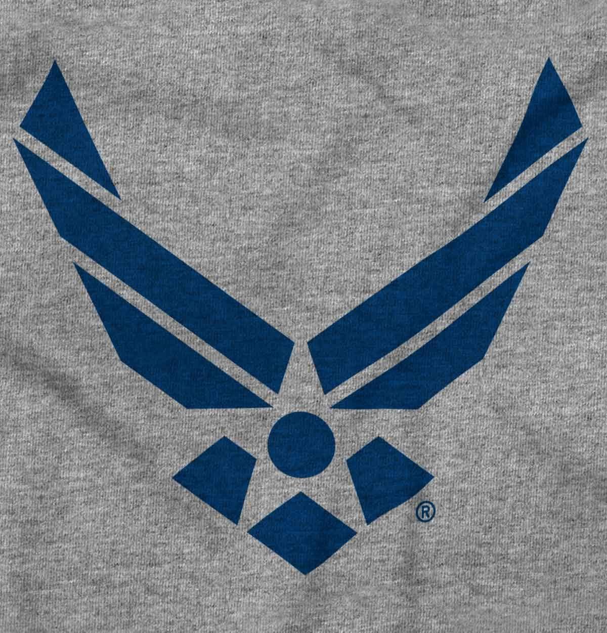 imageUS Air Force Official Symbol USAF Graphic T Shirt Men or WomenSport Grey