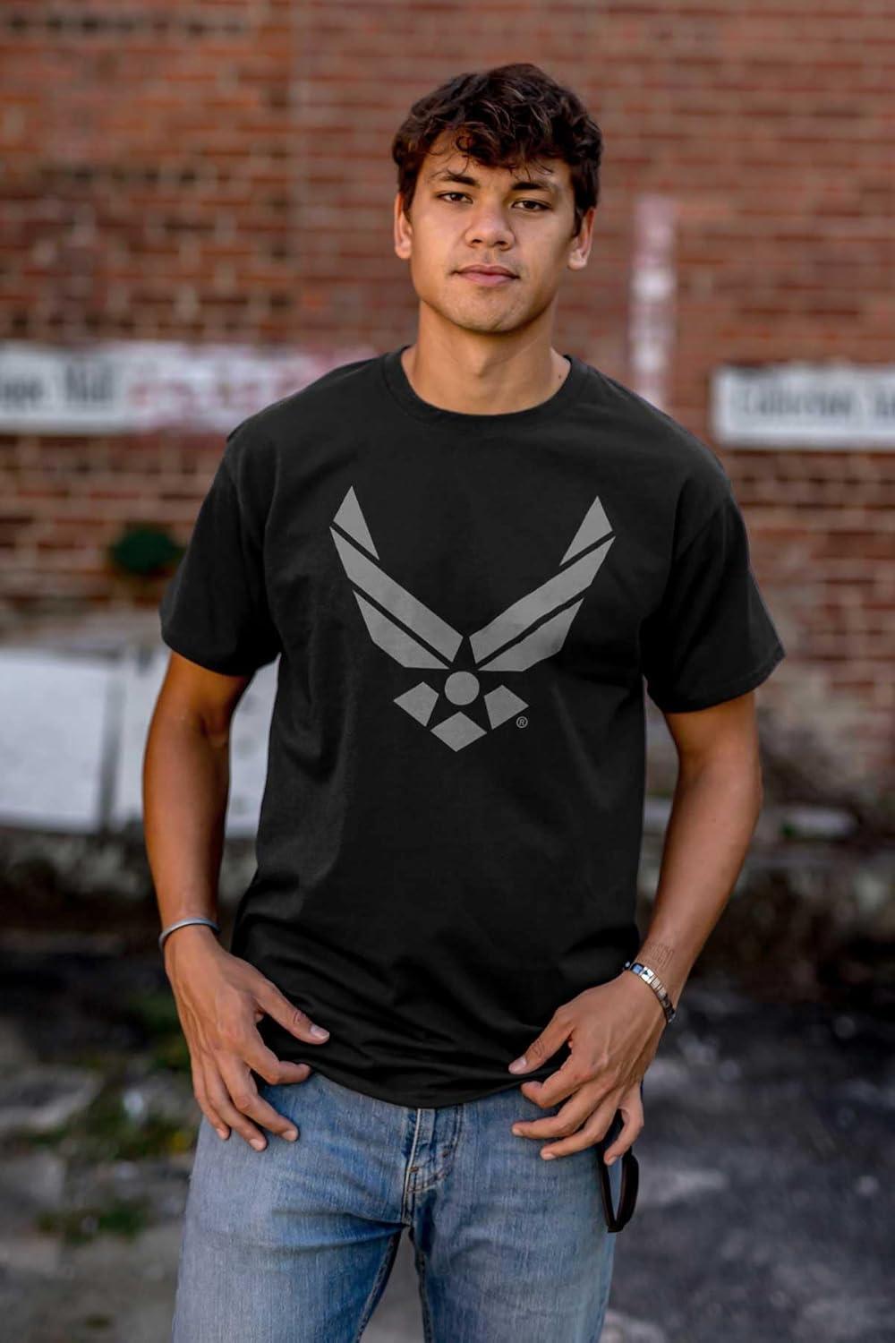 imageUS Air Force USAF Official Symbol Graphic T Shirt Men or WomenBlack