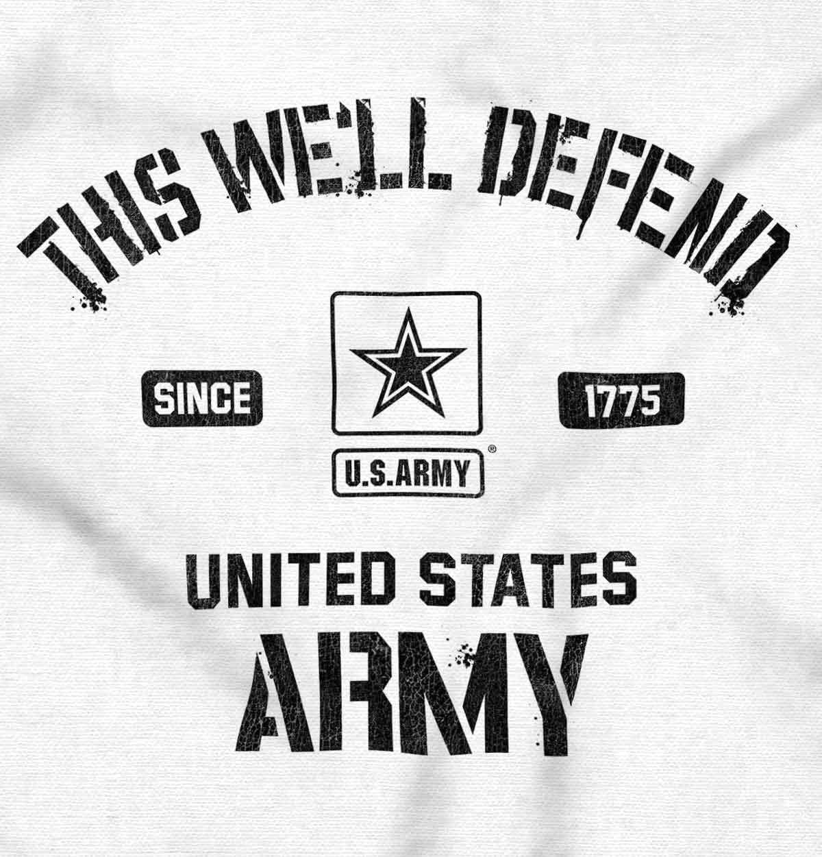 imageUS Army This Well Defend Tank Top T Shirts Men WomenWhite
