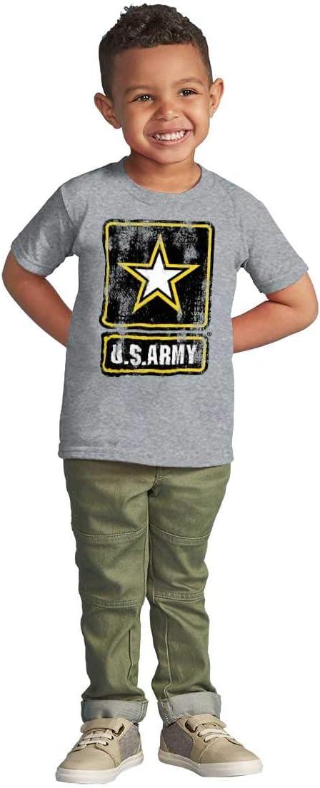 imageUS Army United States Military Pride Toddler Boy Girl T ShirtHeather