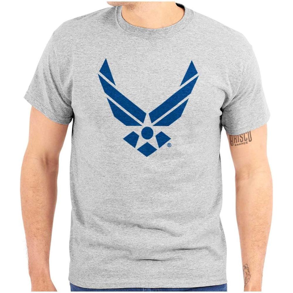 imageUS Air Force Official Symbol USAF Graphic T Shirt Men or WomenSport Grey