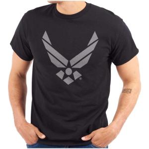 US Air Force USAF Official Symbol Graphic T Shirt Men or Women(Black)