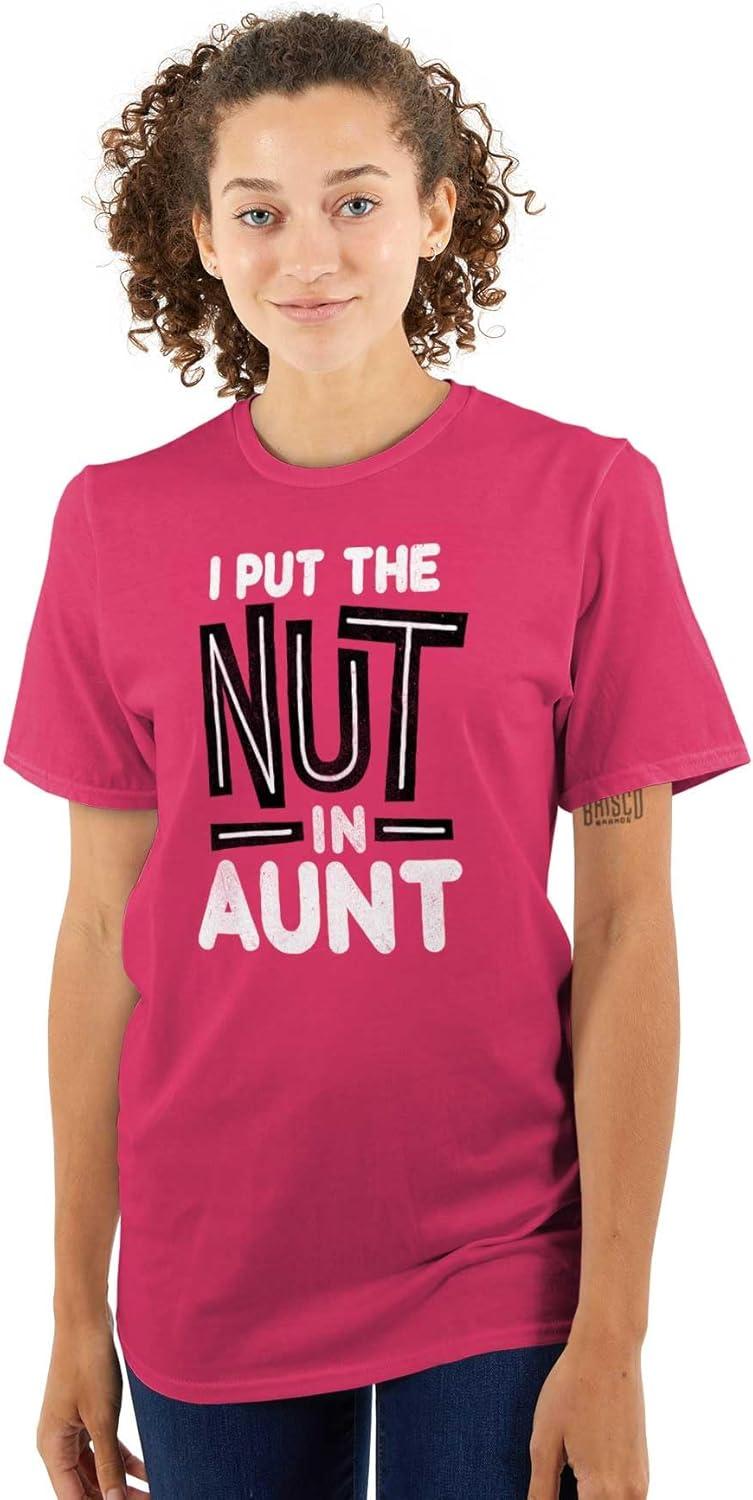 imageAunt Cute Funny Cool Crazy Auntie Womens Graphic T Shirt TeesHeliconia
