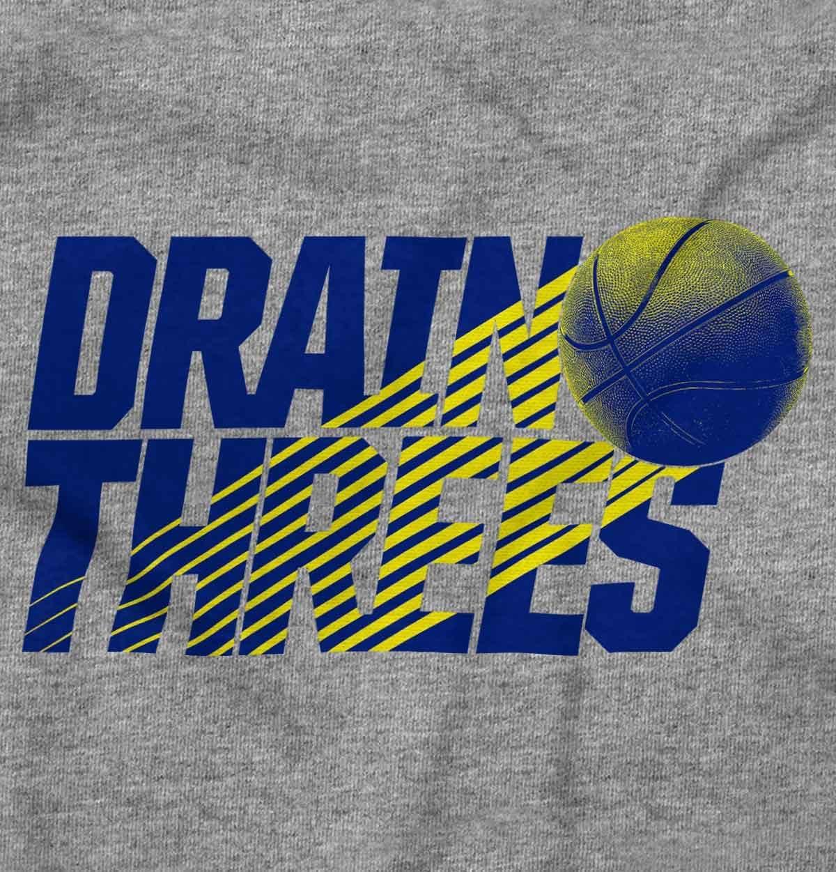 imageBasketball Drain Three Pointers Boys Kids T Shirt Tees TopsSport Grey