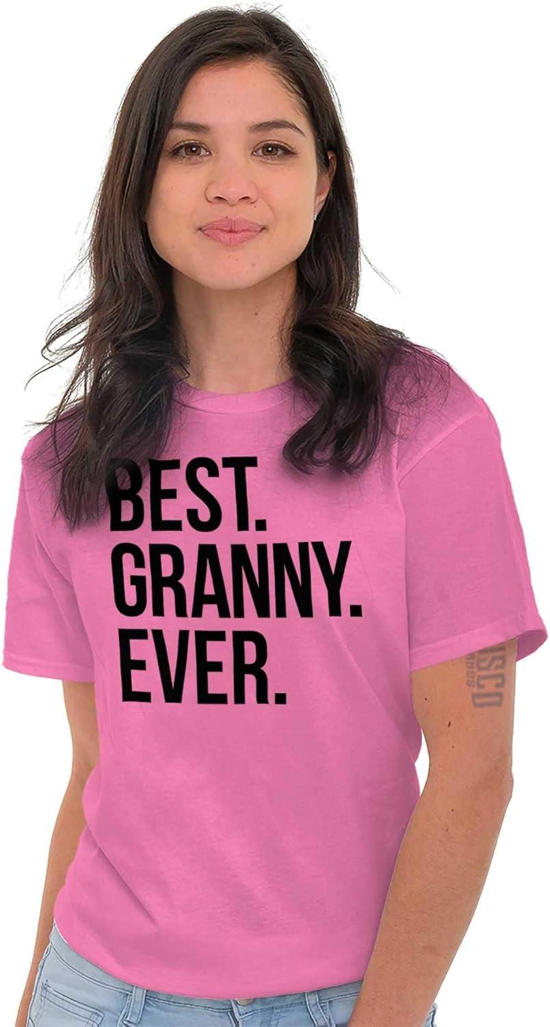 imageBest Granny Ever Grandma Grams Mother Womens Graphic T Shirt TeesAzalea