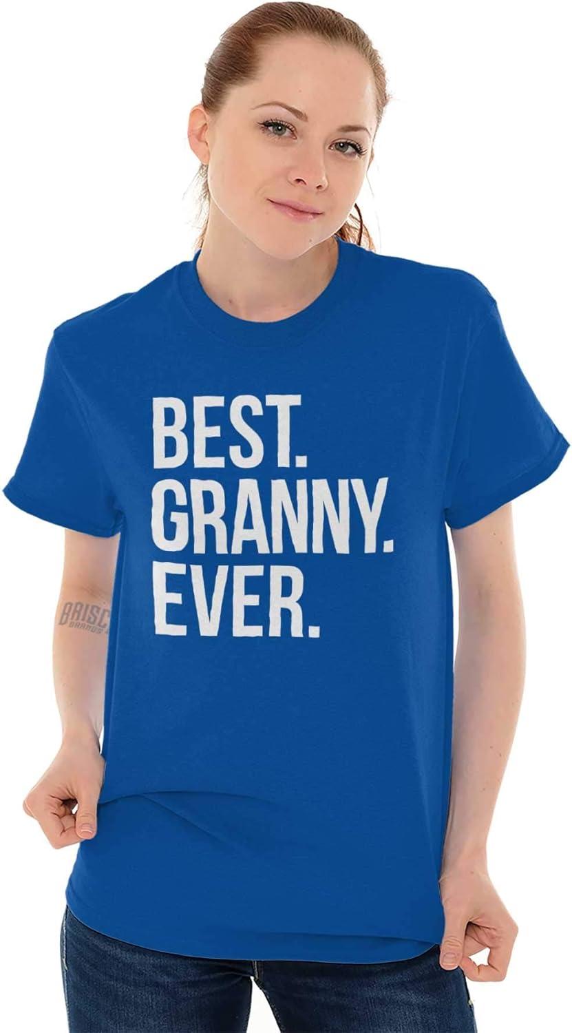 imageBest Granny Ever Grandma Grams Mother Womens Graphic T Shirt TeesRoyal
