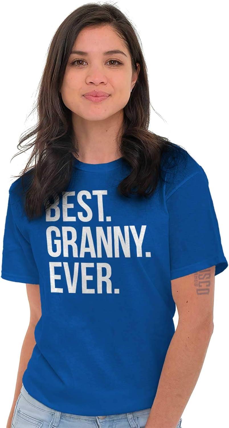 imageBest Granny Ever Grandma Grams Mother Womens Graphic T Shirt TeesRoyal