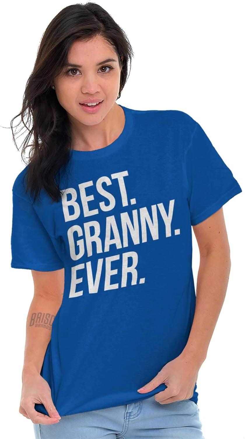 imageBest Granny Ever Grandma Grams Mother Womens Graphic T Shirt TeesRoyal
