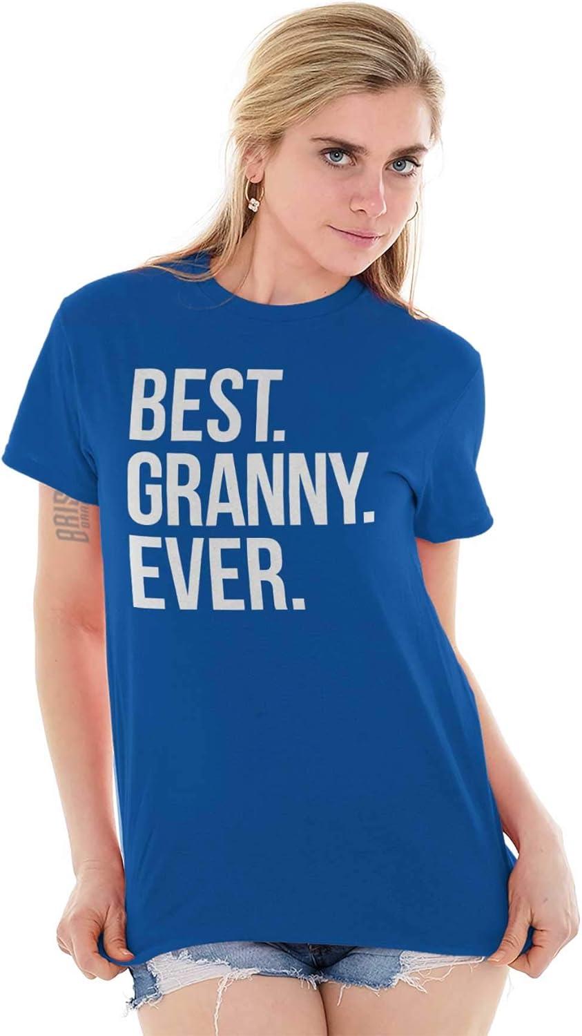 imageBest Granny Ever Grandma Grams Mother Womens Graphic T Shirt TeesRoyal