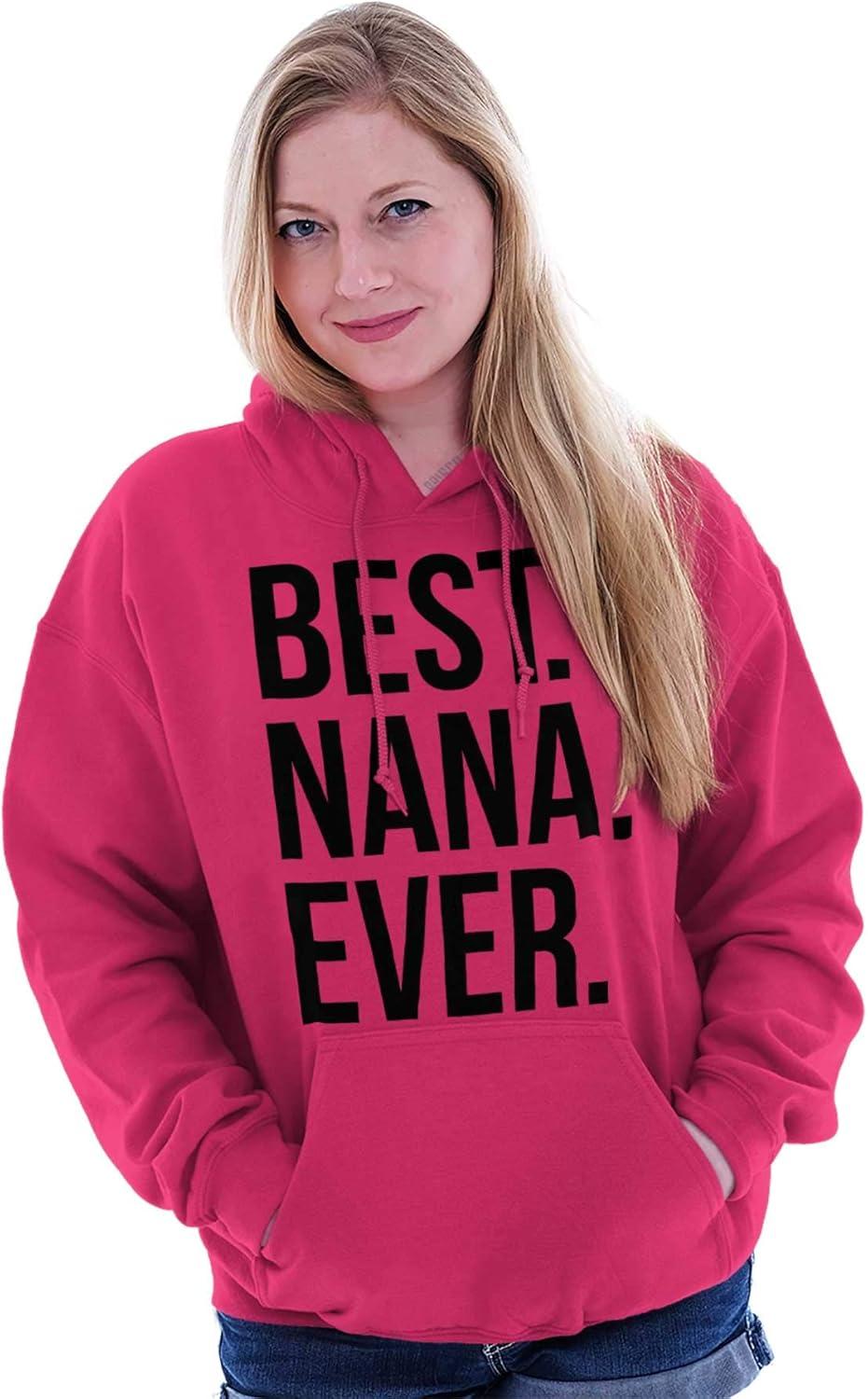 imageBest Nana Ever Grandmother Grandma Hoodie Sweatshirt WomenHeliconia