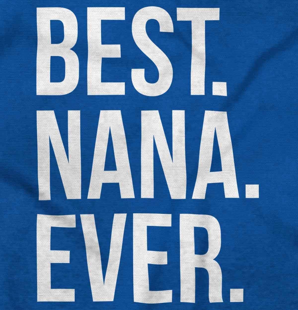 imageBest Nana Ever Grandmother Grandma Womens Graphic T Shirt TeesRoyal