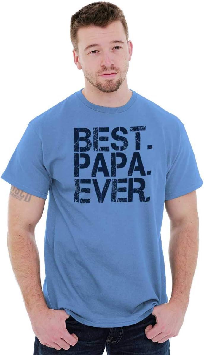 imageBest Papa Ever Worlds Greatest Father Mens Graphic T Shirt TeesCarolina Blue