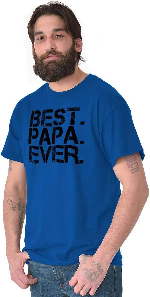 imageBest Papa Ever Worlds Greatest Father Mens Graphic T Shirt TeesRoyal