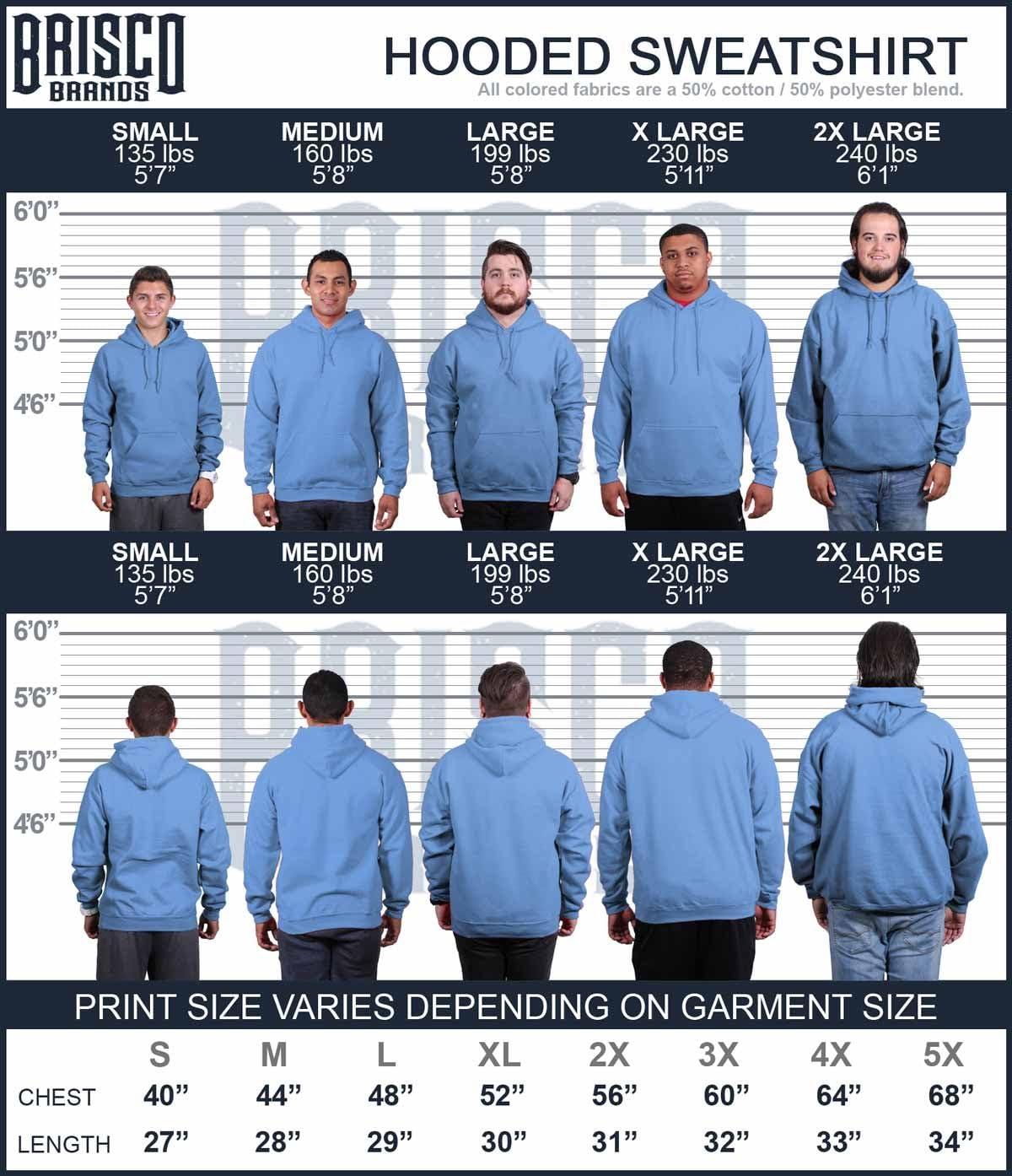 imageBrisco Brands Best Dad Ever Cool Hoodie Hooded Sweatshirt MenCarolina Blue
