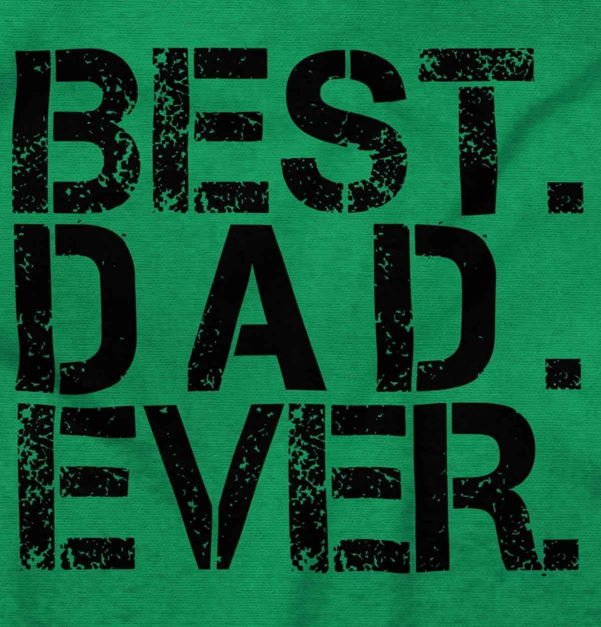 imageBrisco Brands Best Dad Ever Cool Hoodie Hooded Sweatshirt MenIrish Green
