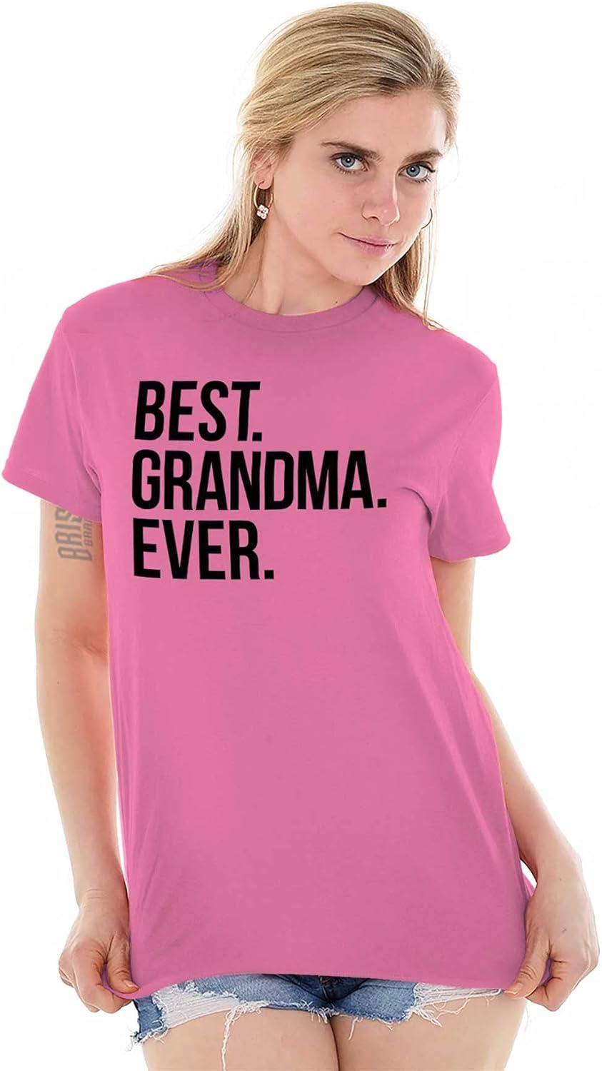 imageBrisco Brands Best Grandma Ever Nanna Gigi Nan Cute Womens Graphic T Shirt TeesAzalea