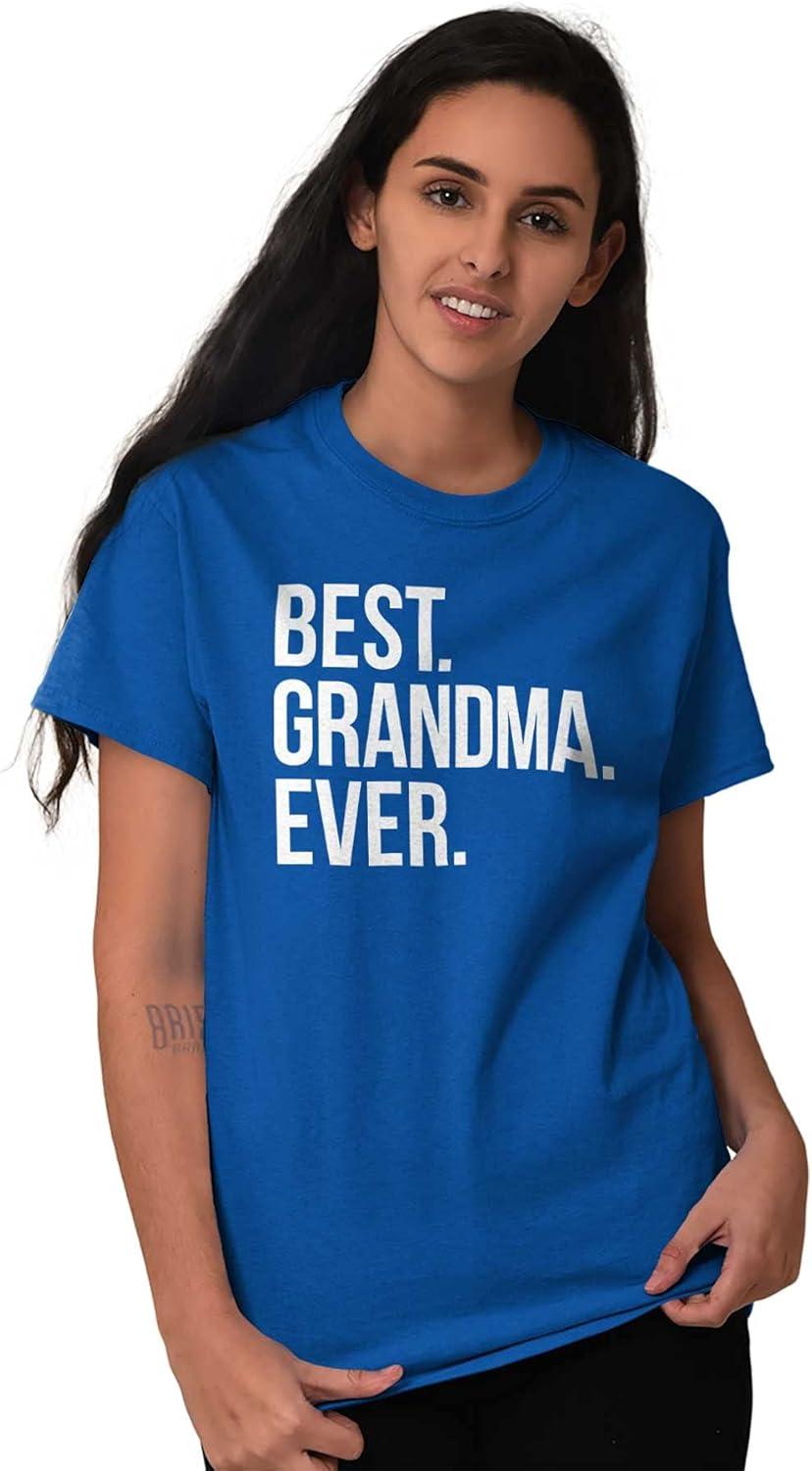 imageBrisco Brands Best Grandma Ever Nanna Gigi Nan Cute Womens Graphic T Shirt TeesRoyal