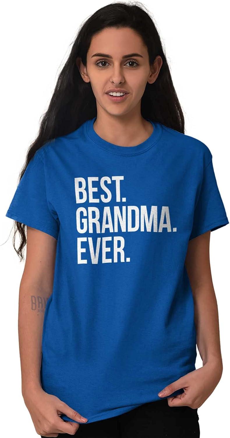 imageBrisco Brands Best Grandma Ever Nanna Gigi Nan Cute Womens Graphic T Shirt TeesRoyal
