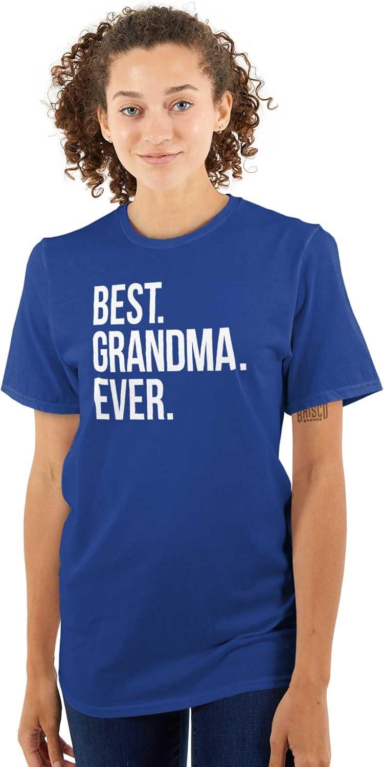 imageBrisco Brands Best Grandma Ever Nanna Gigi Nan Cute Womens Graphic T Shirt TeesRoyal