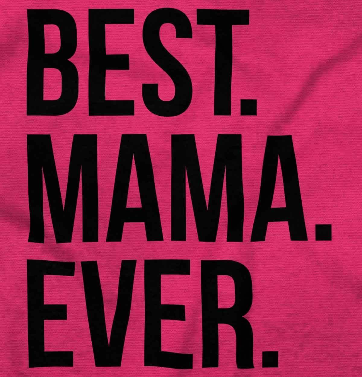 imageBrisco Brands Best Mama Ever Mom Mommy Mothers Day Hoodie Sweatshirt WomenHeliconia