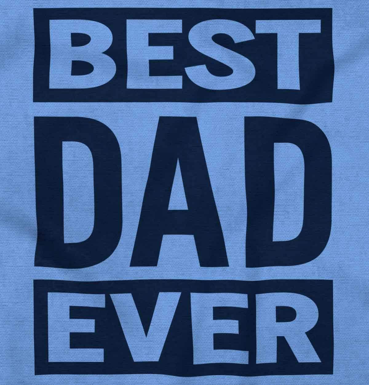 imageBrisco Brands Cool Best Dad Ever Fathers Day Hoodie Hooded Sweatshirt MenCarolina Blue