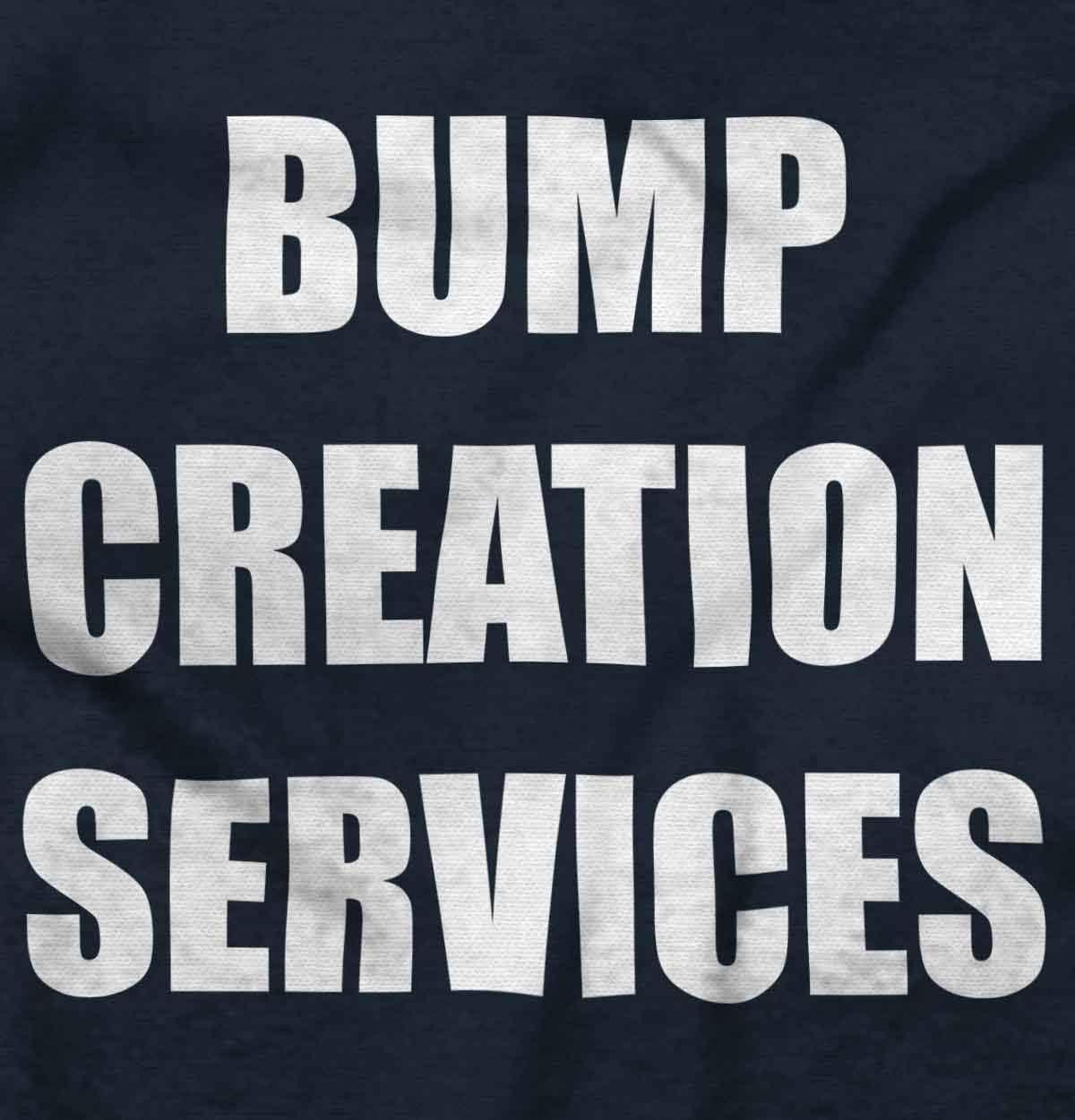imageBrisco Brands Dad Bump Creation Baby Announcement Mens Graphic T Shirt TeesNavy