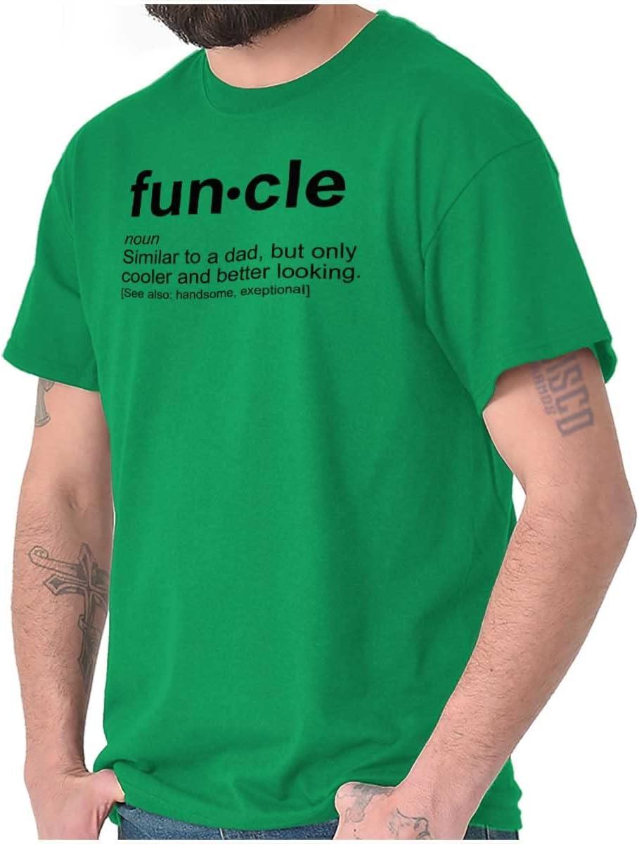 imageBrisco Brands Funcle Fun Uncle Definition Cool Mens Graphic T Shirt TeesIrish Green