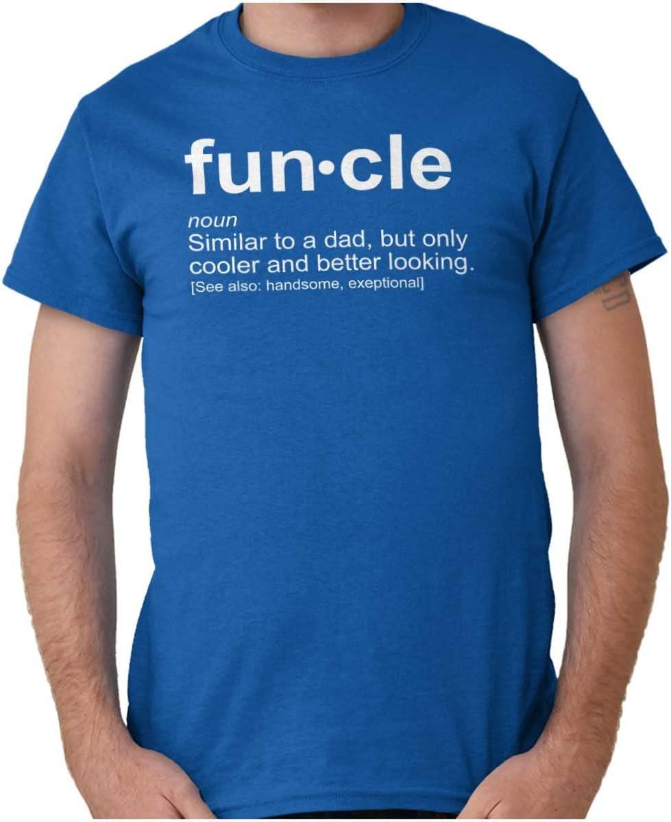 imageBrisco Brands Funcle Fun Uncle Definition Cool Mens Graphic T Shirt TeesRoyal