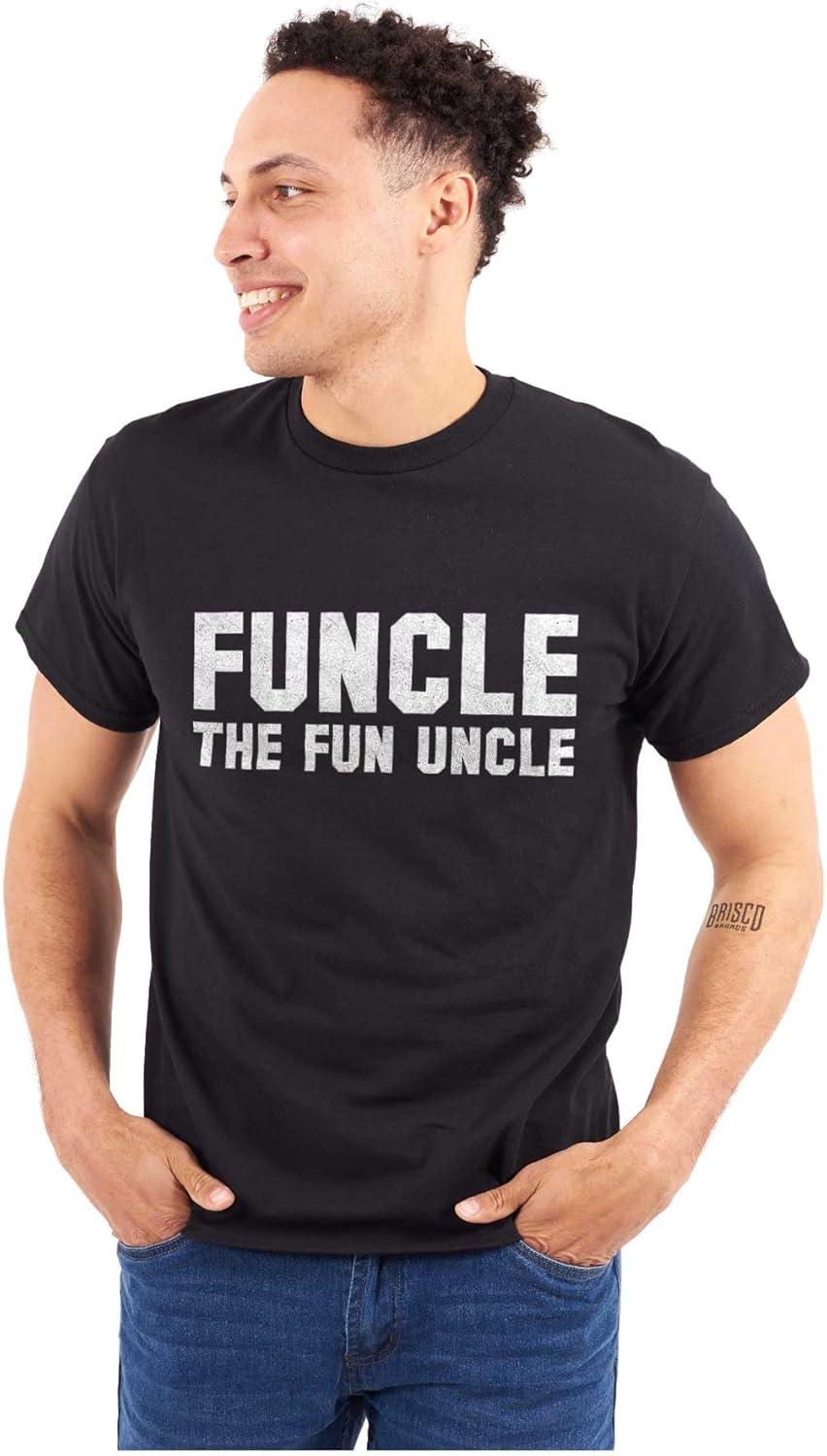 imageBrisco Brands Funcle The Fun Uncle Graphic T Shirt Men or WomenBlack