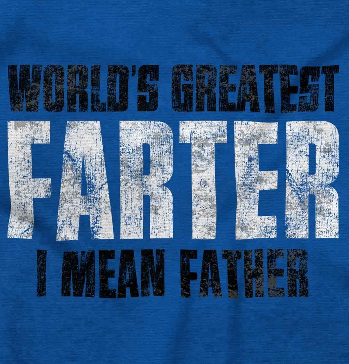 imageBrisco Brands Worlds Greatest Father I Mean Farter Hoodie Hooded Sweatshirt MenRoyal