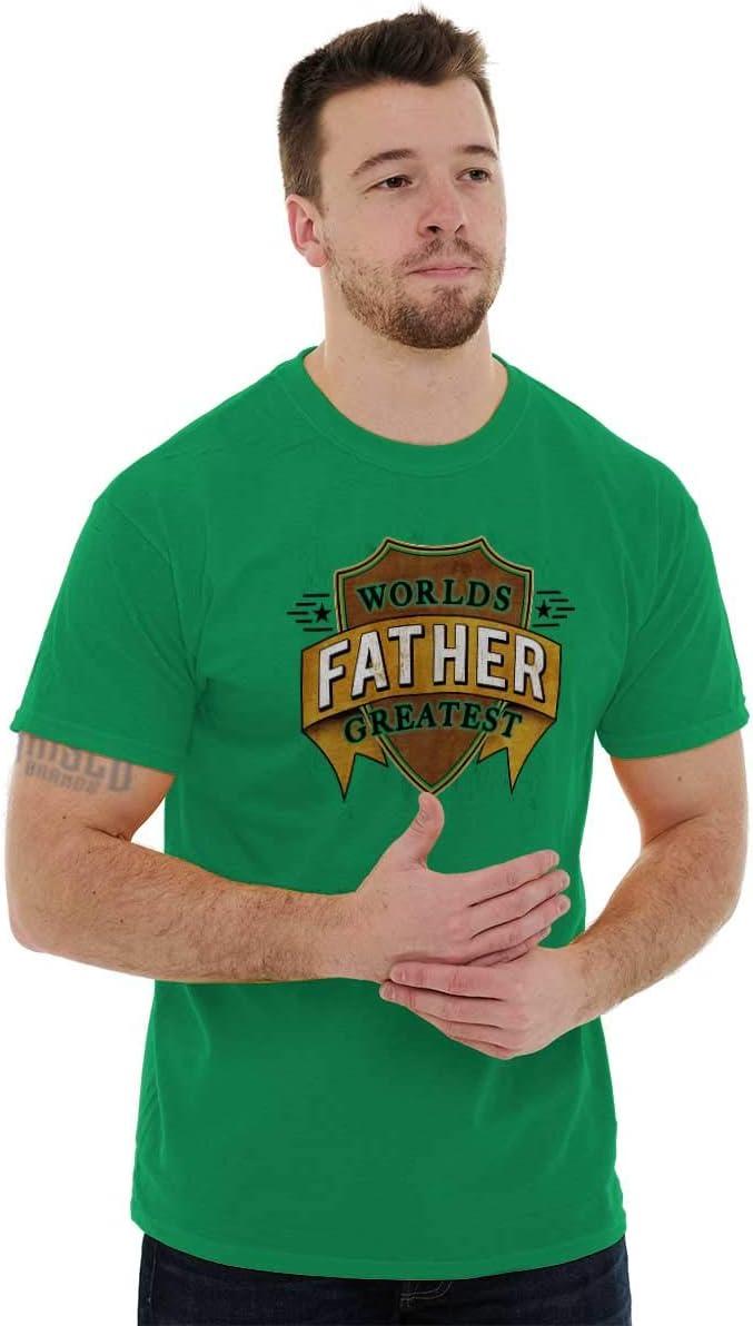 imageClassic Teaze Worlds Greatest Father Trophy Dad Mens Graphic T Shirt TeesIrish Green