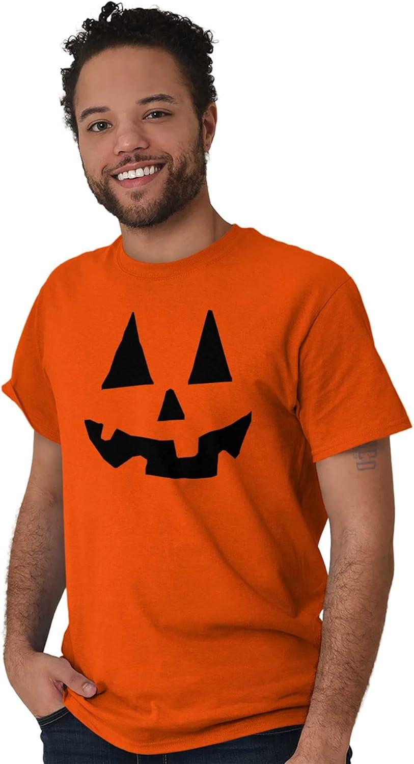 imageCute Jack O Lantern Pumpkin Face Graphic T Shirt Men or WomenOrange