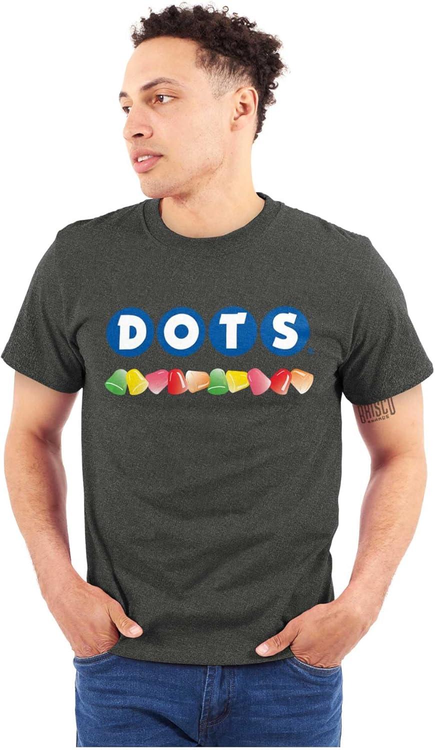 imageDOTS Original Gumdrops Candy Logo Graphic T Shirt Men or WomenDark Heather