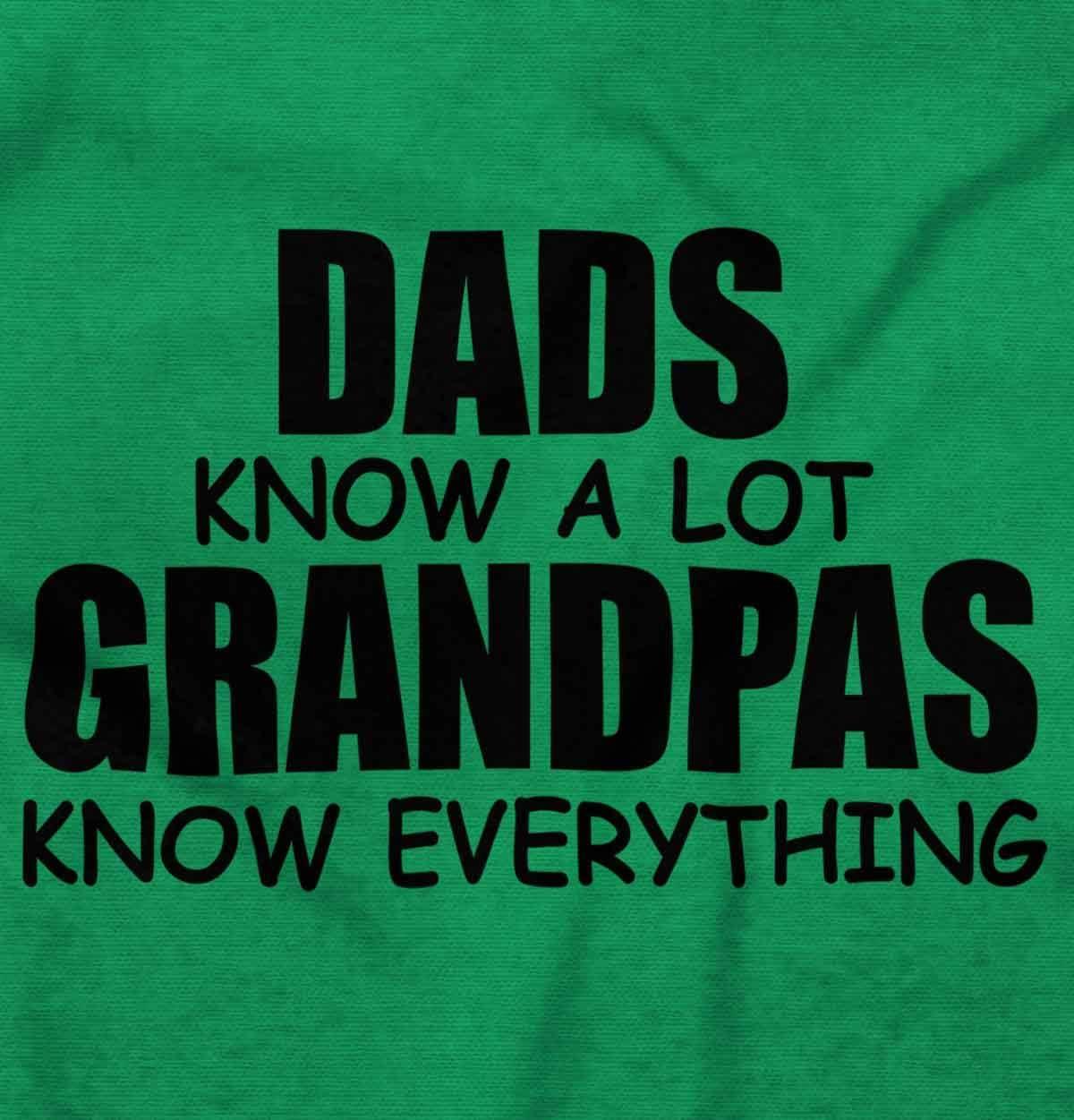 imageDad Knows A lot Grandpa Everything Hoodie Hooded Sweatshirt MenIrish Green