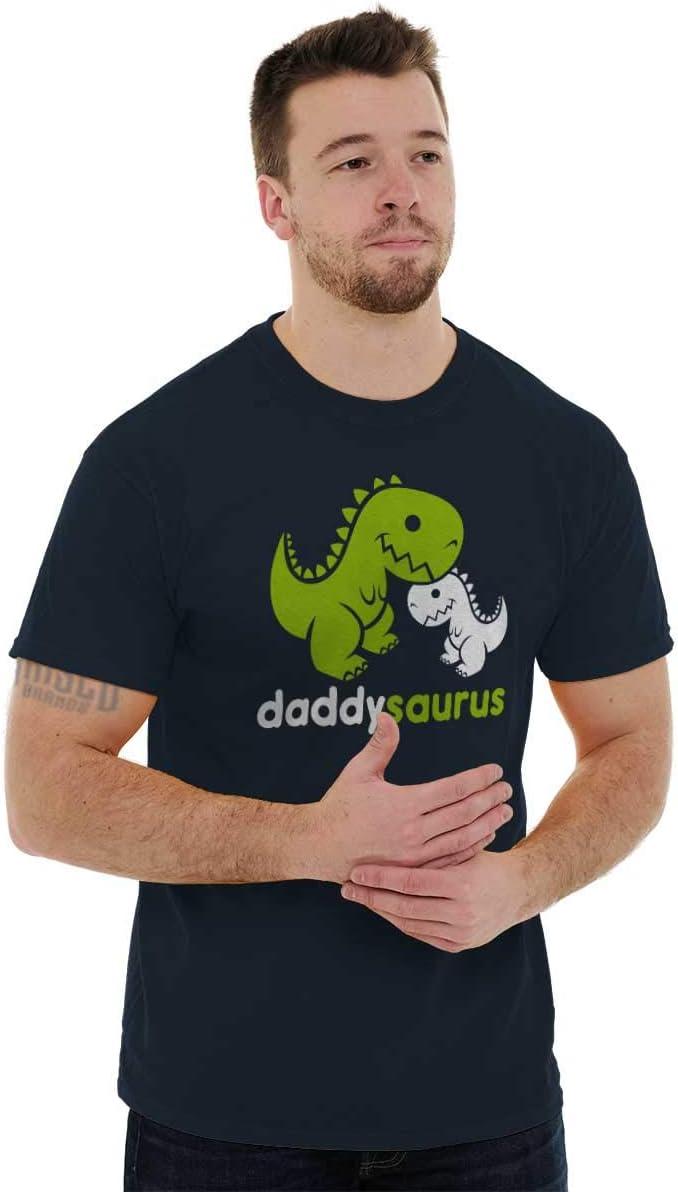 imageFathers Daddysaurus Trex Dinosaur Dad Mens Graphic T Shirt TeesNavy