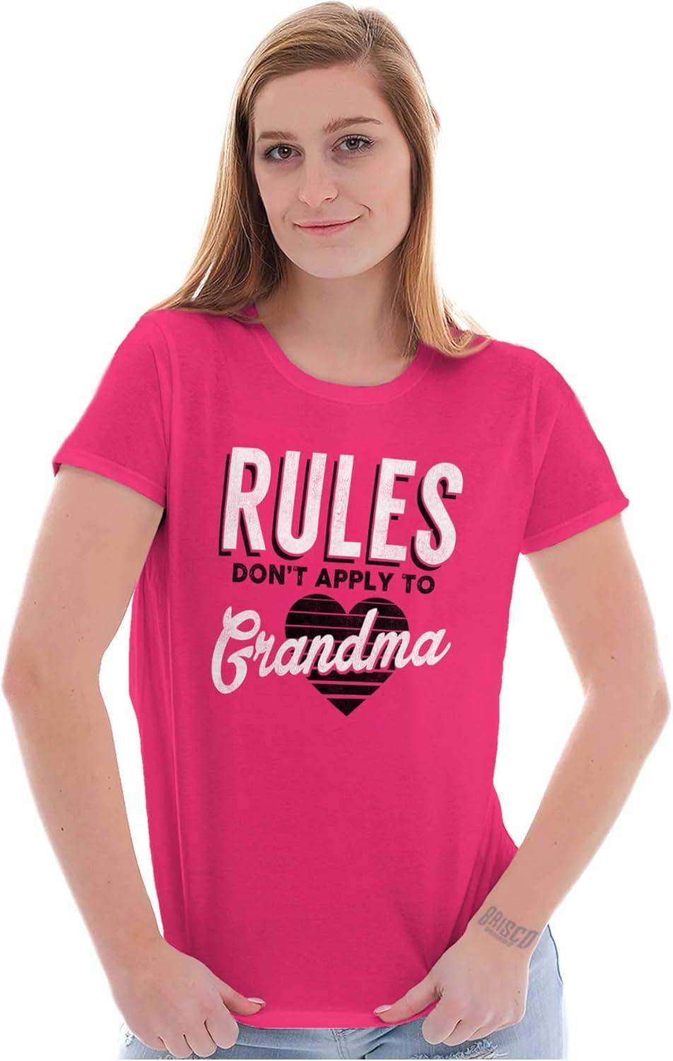 imageFunny Cute Grandma Grandmother Gigi Womens Slim Fit Graphic TeeHeliconia
