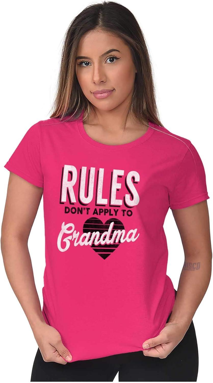 imageFunny Cute Grandma Grandmother Gigi Womens Slim Fit Graphic TeeHeliconia