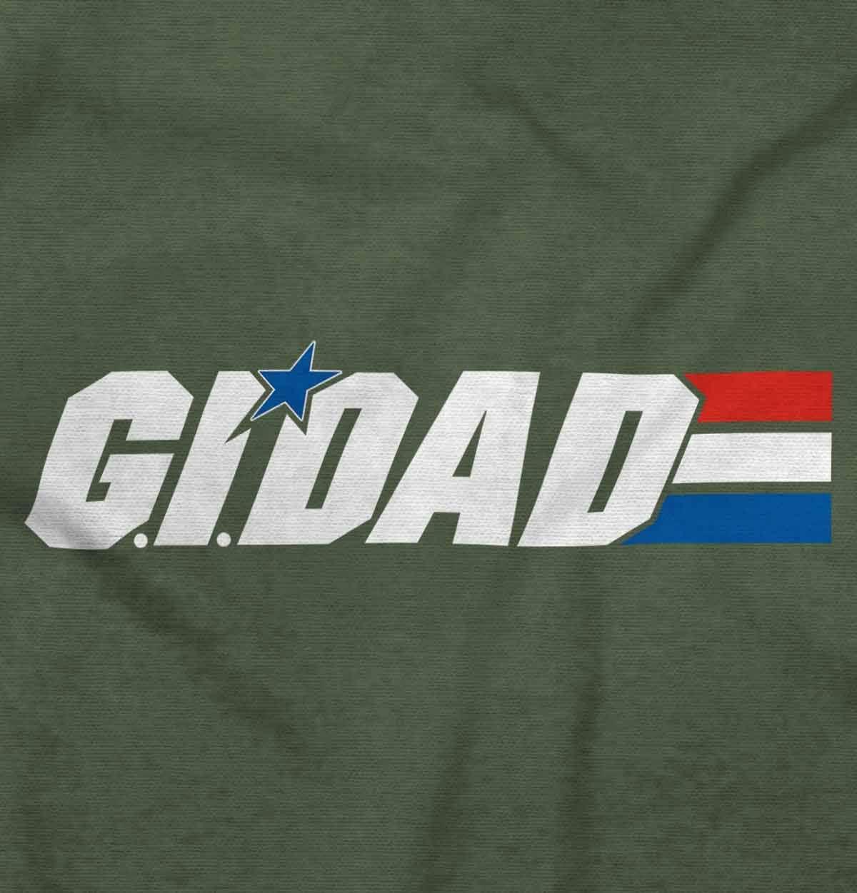 imageGI Dad Military Novelty Fathers Day Mens Graphic T Shirt TeesMilitary Green