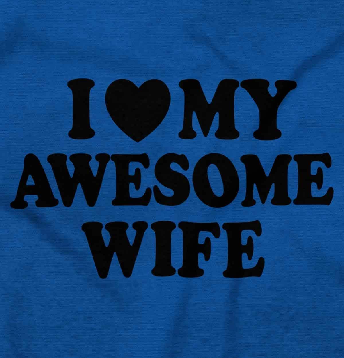 imageI Love My Awesome Wife Cute Husband Mens Graphic T Shirt TeesRoyal