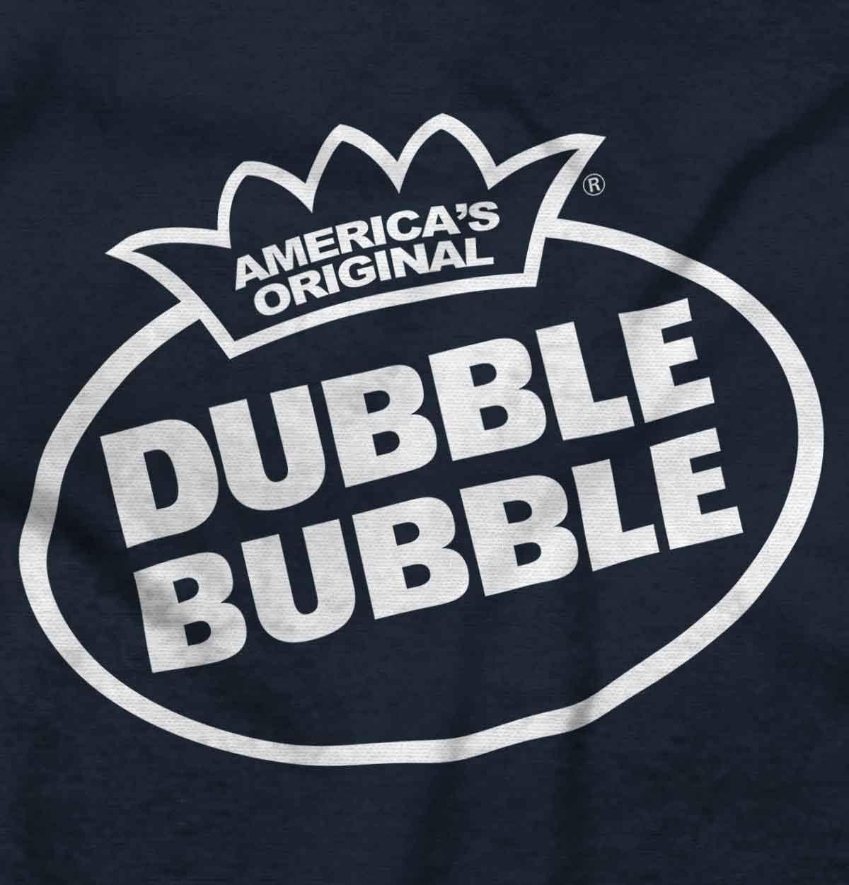 imageOriginal Dubble Bubble Brand Logo Graphic T Shirt Men or WomenHeather Navy