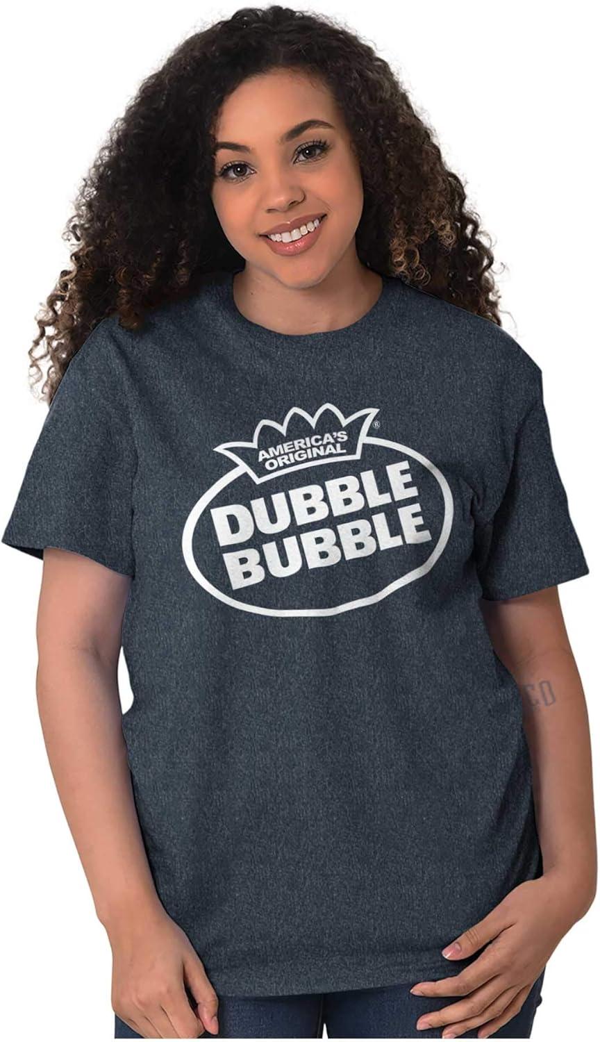 imageOriginal Dubble Bubble Brand Logo Graphic T Shirt Men or WomenHeather Navy