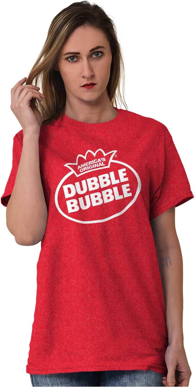 imageOriginal Dubble Bubble Brand Logo Graphic T Shirt Men or WomenHeather Red