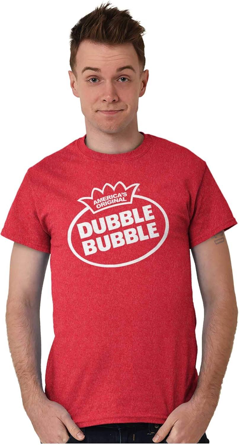 imageOriginal Dubble Bubble Brand Logo Graphic T Shirt Men or WomenHeather Red