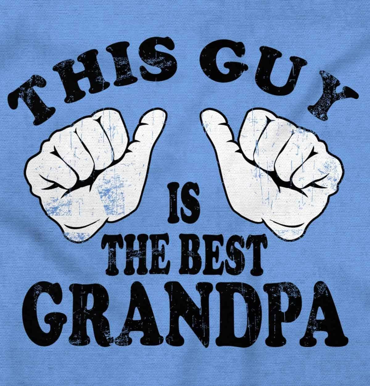 imageThis Guy Best Grandpa Grandfather Mens Graphic T Shirt TeesCarolina Blue
