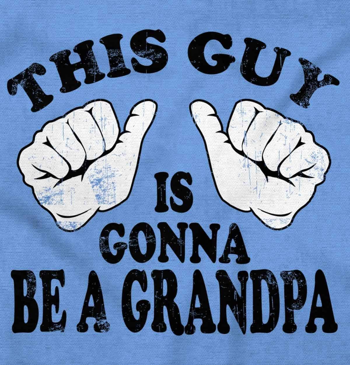 imageThis Guy Grandpa Baby Announcement Mens Graphic T Shirt TeesCarolina Blue